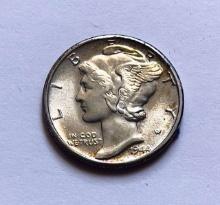 1944-D Mercury Silver Dime MS66FB