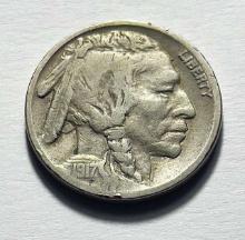 1917-S Buffalo Nickel Good