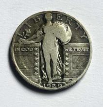 1929-D Standing Liberty Silver Quarter Fine