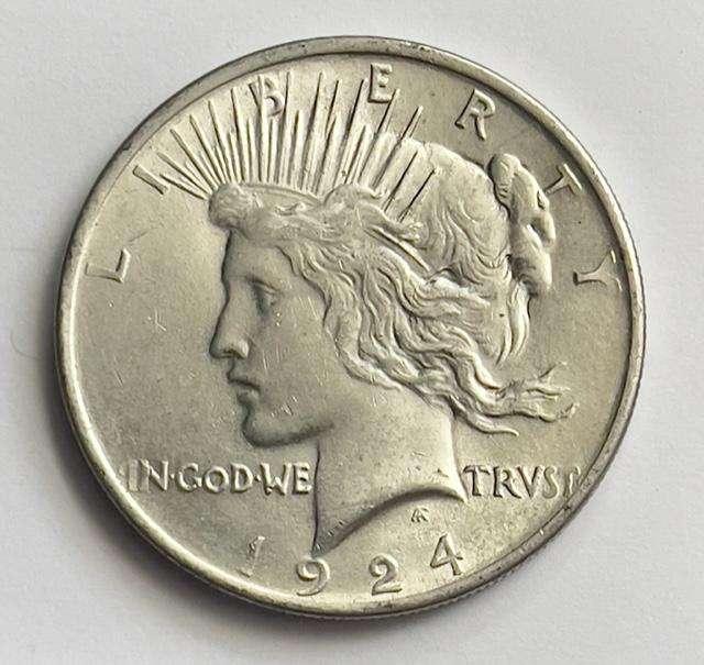 1924 Peace Silver Dollar