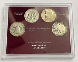 1942-1976 Rare Coins of the 20th Century Silver Half Dollar Collection (4-coins)