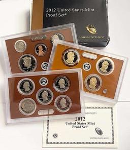 2012 U.S. Mint Proof Set (14-coins)