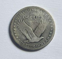 1917 Standing Liberty Silver Quarter Fine
