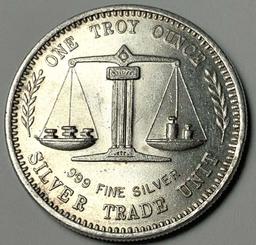 America Silver Trade Unit .999 Silver