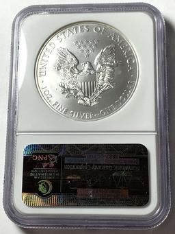 2009 American Silver Eagle NGC MS70 Early Releases