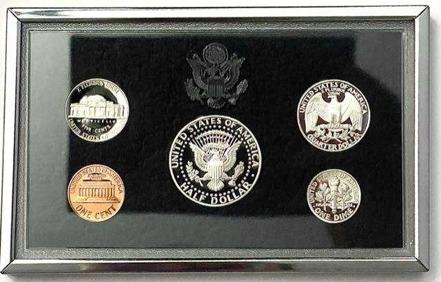 1998 U.S. Mint Premier Silver Proof Set (5-coins)