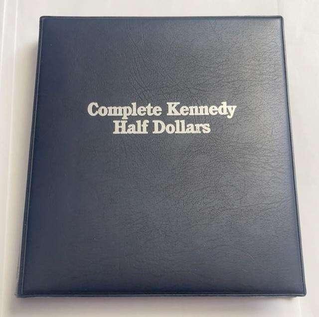 1964-1987 Kennedy Half Dollars Album (41-coins)