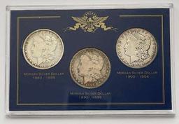 1882-O 1897-O 1901-O Morgan Silver Dollar Coin Set (3-coins)