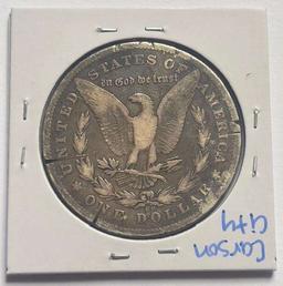1878-CC Morgan Silver Dollar Fine
