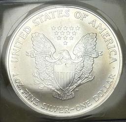 2006 American Silver Eagle ICG MS70 First Release