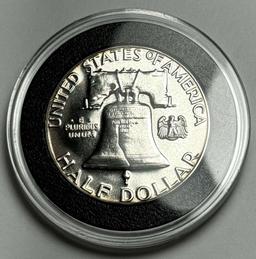 1961 Franklin Half Dollar PF68