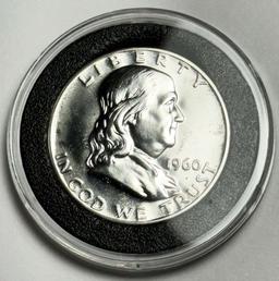 1960 Franklin Half Dollar PF68