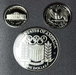 1992-S US Mint Prestige 7-coin Proof Set with Box & COA