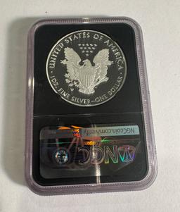 2020W 'V75' Eagle S$1 PF70 ULTRA CAMEO