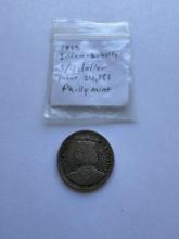 1893 1/4 DOLLAR QUEEN ISABELLA PHILLY FINT COIN