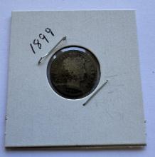 1899 BARBER DIME COIN