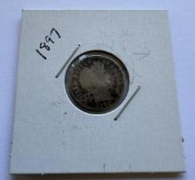 1897 BARBER DIME COIN