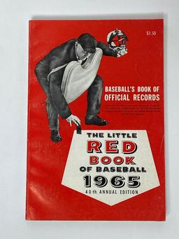 Set of 18 1965 THE LITTLE RED BOOKS OF BASEBALL