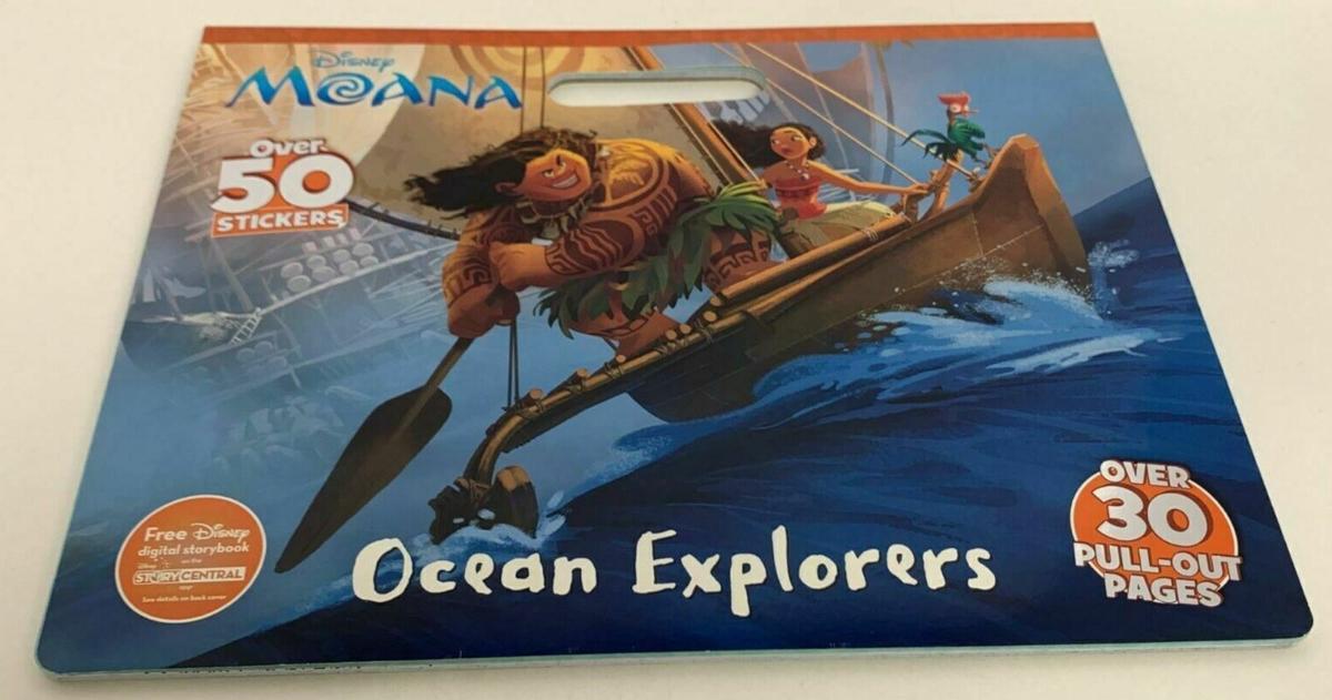 Disney Moana: Ocean Explorers Activity Book with Stickers – Parragon Books Ltd (Paperback, 2016)
