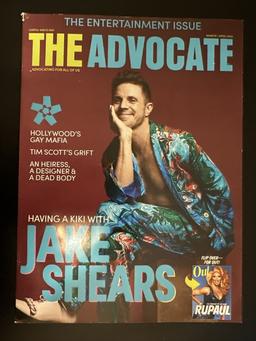 OUT Magazine March April 2024 ~ RU PAUL / Kara Swisher / Jim Parsons