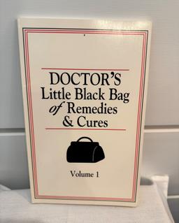 Doctors Little Black Bag Of Remedies And Cures Vol 1 - Vintage 1997 Book