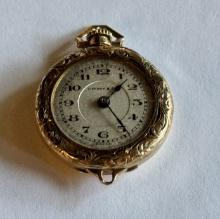 Vintage 14K Gold Tiffany & Co. Women's Small Pocket Watch – Working