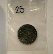 (1940s) German 5 Reichspfennig – Third Reich WWII Collectible Coin