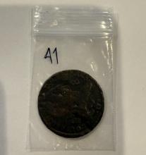 Antique Spanish Colonial 8 Reales Coin