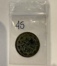 1802 Spain 8 Reales Silver Coin – King Carlos IV (Hispanic Colonial Era)