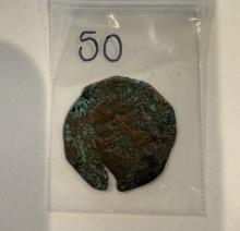 Antique Collectible Spanish Colonial Coin