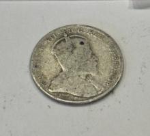 Antique 1904 Newfoundland 10 Cents Coin – Edward VII, Canadian Coin