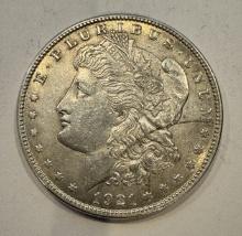 1921 Morgan Silver Dollar Coin