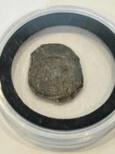 Antique Collectible Spanish Monarchy Coin