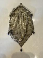 Vintage Mesh Coin Purse with Ornate Clasp
