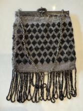 Vintage Mesh Coin Purse with Ornate Clasp