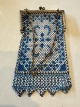 Antique Mesh Coin Purse with Ornate Clasp