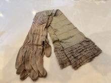 Set of Vintage 1920s Flapper Gloves