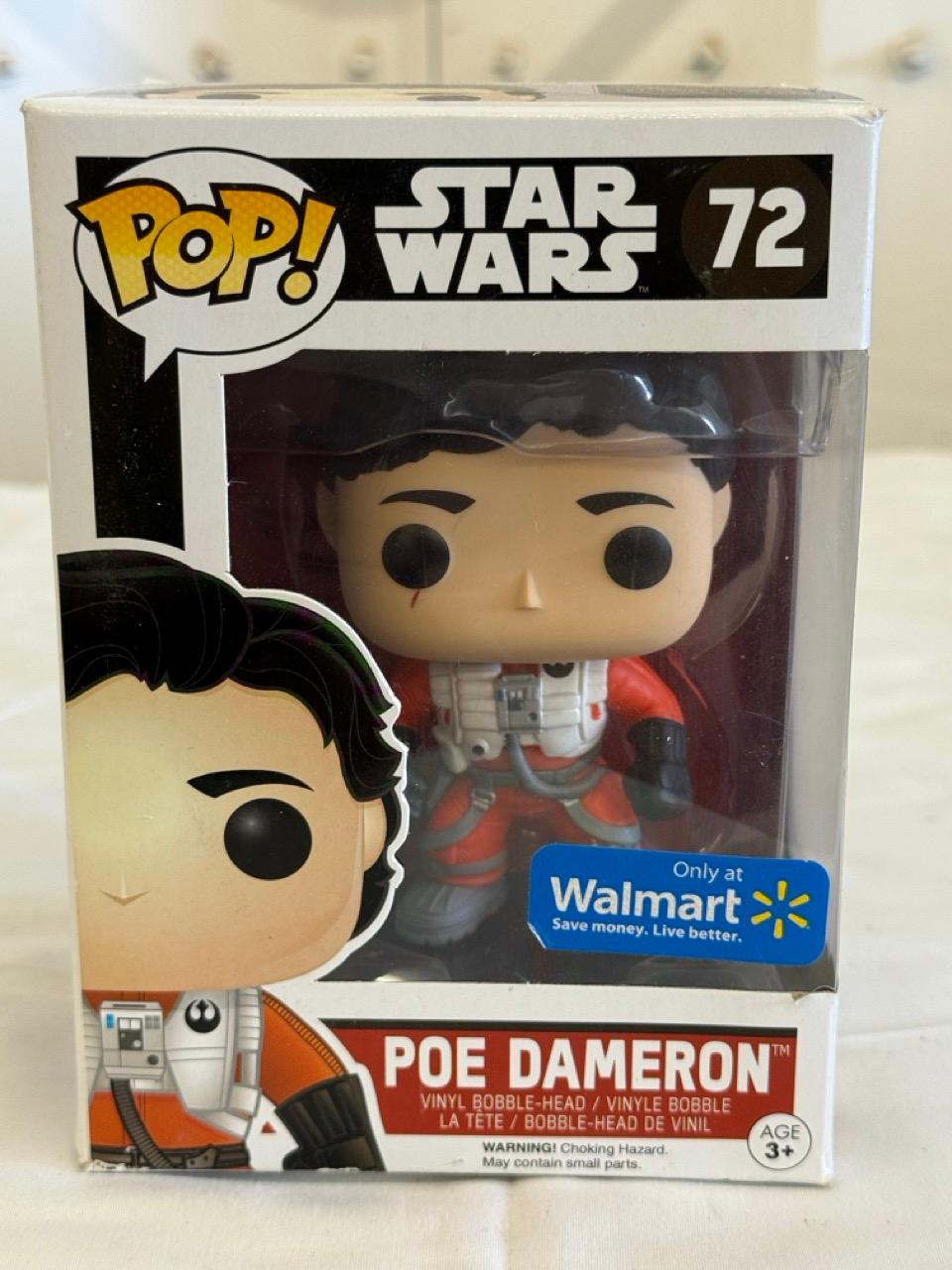 Funko Pop! Star Wars #72 Poe Dameron Collectible