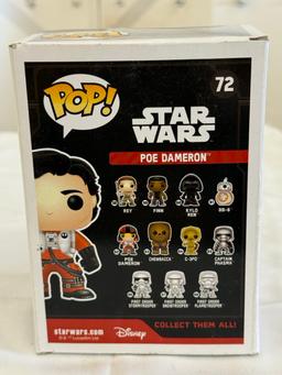 Funko Pop! Star Wars #72 Poe Dameron Collectible