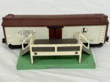 Lionel 3662 Automatic Refrigerated Milk Car – Miniature Train Car Collectible