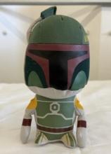 Star Wars Boba Fett Plush 8" Big Head Stuffed Figure Plus Toy