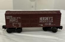 Lionel 6-9041 O Scale Hershey's Chocolate Boxcar – Vintage Collectible Model Train Car