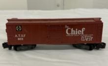 The Chief West A.T.S.F. 803 Boxcar – Vintage Collectible Daily Streamliner Train Car