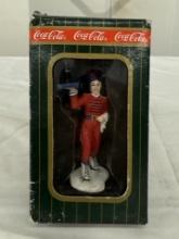 Coca Cola Holiday Vintage Coca-Cola 'Drive-In Girl' Town Square Collection Figure