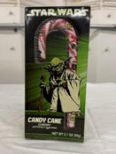 Star Wars Yoda Holiday Candy Cane Collectible Figure