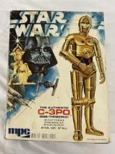 Star Wars MPC C-3PO 1:8 Scale Model Kit with Original Android Assembly Manual Collectible