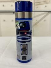 Star Wars R2-D2 Stainless Steel Water Bottle with Rim Accent