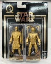 Star Wars Skywalker Saga Commemorative Edition Gold Mace Windu & Jango Fett 2-Pack