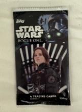 Topps Star Wars Rogue One - 4 Trading Cards Series 1 – Collectible Set
