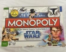 Star Wars: The Clone Wars - The Galactic Property Trading Game Monopoly
